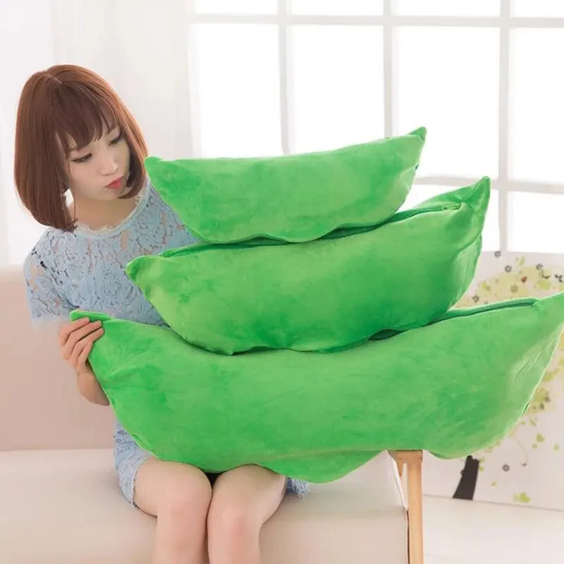 25CM Cute Children's Baby Plush Pea-shaped Pillow Toy Gift !!!