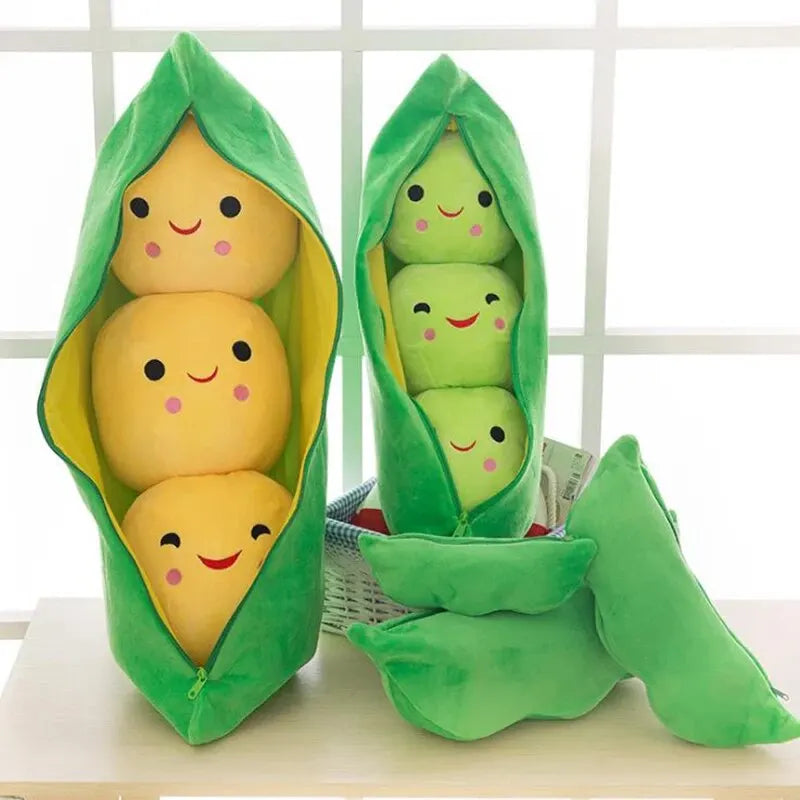 25CM Cute Children's Baby Plush Pea-shaped Pillow Toy Gift !!!