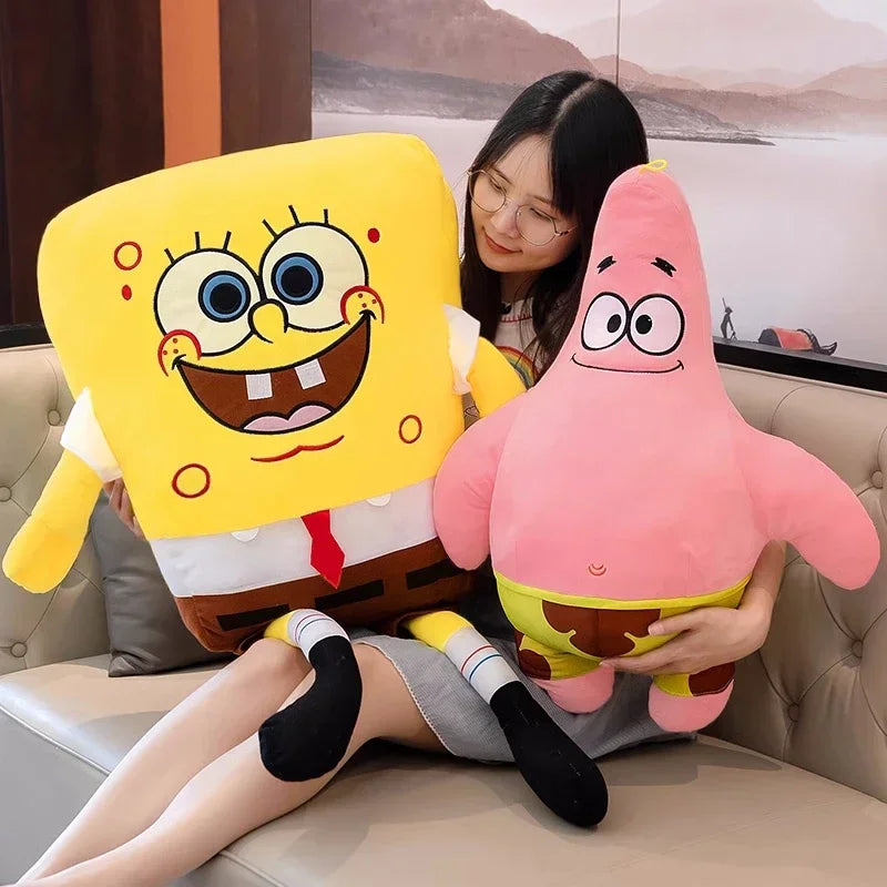 SpongeBob ,Patrick Star Plush Toy Very Soft Hug Pillow Stuffed !!!