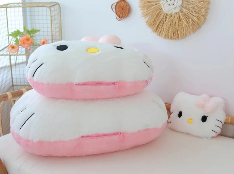 Big Size Hello Kitty Back Cushion Soft Cuddly Pillow Comfortable!