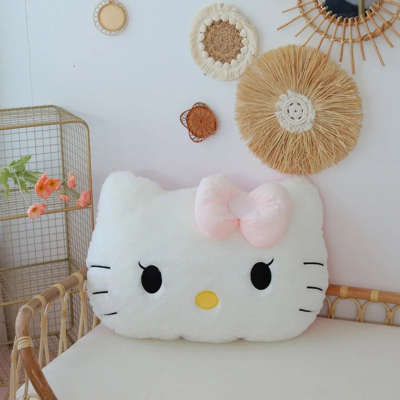 Big Size Hello Kitty Back Cushion Soft Cuddly Pillow Comfortable!