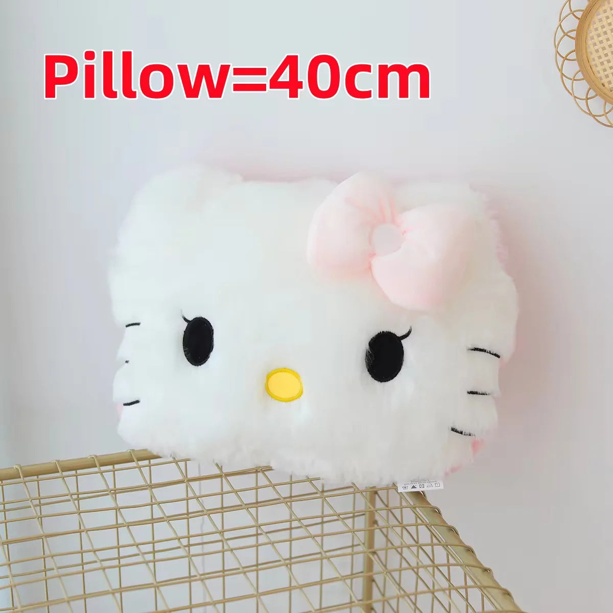 Big Size Hello Kitty Back Cushion Soft Cuddly Pillow Comfortable!