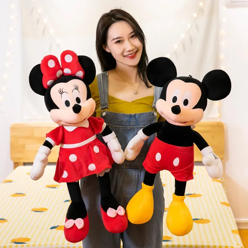 Disney Anime Mickey, Minnie Doll Mickey Mouse Plush Toy !!