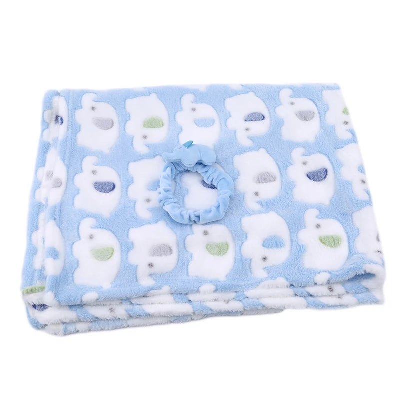 Baby Blanket Cute Elephant Baby Products Newborn !