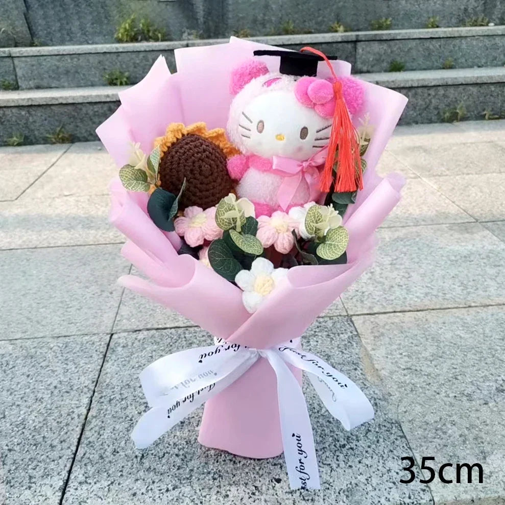 Valentine's Day Gift-Hello Kitty Cartoon Plush Bouquet  !!!