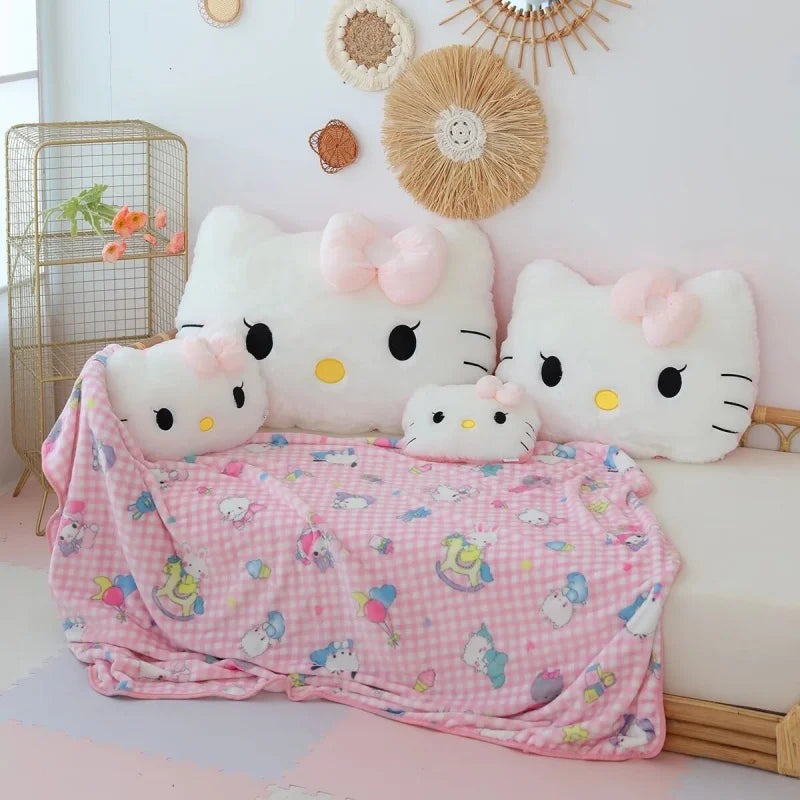 Big Size Hello Kitty Back Cushion Soft Cuddly Pillow Comfortable!