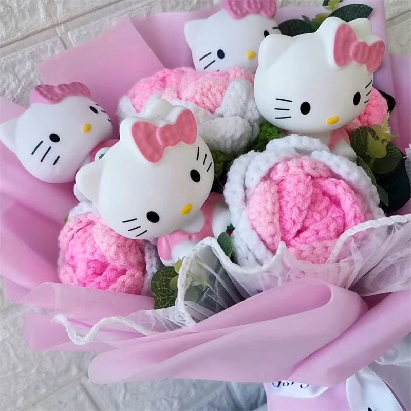 Valentine's Day Gift-Hello Kitty Cartoon Plush Bouquet  !!!