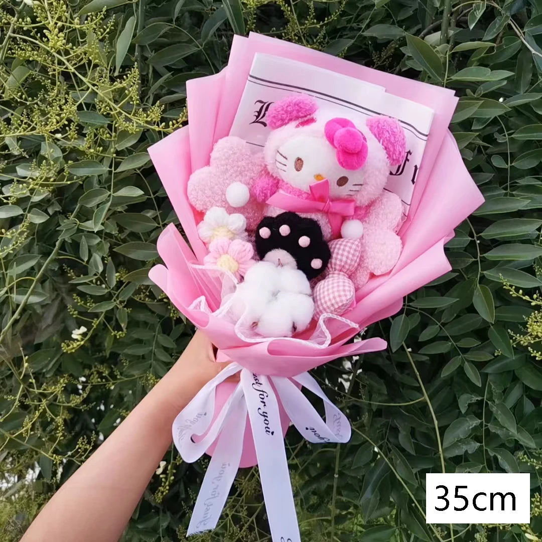 Valentine's Day Gift-Hello Kitty Cartoon Plush Bouquet  !!!