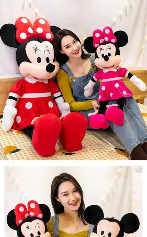 Disney Anime Mickey, Minnie Doll Mickey Mouse Plush Toy !!