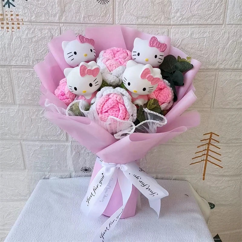 Valentine's Day Gift-Hello Kitty Cartoon Plush Bouquet  !!!