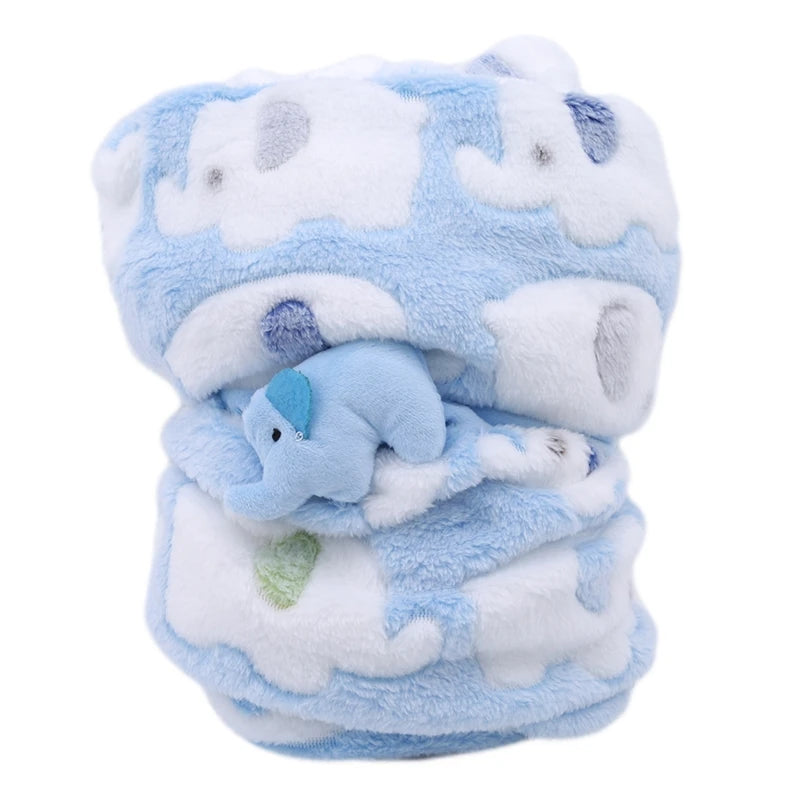 Baby Blanket Cute Elephant Baby Products Newborn !