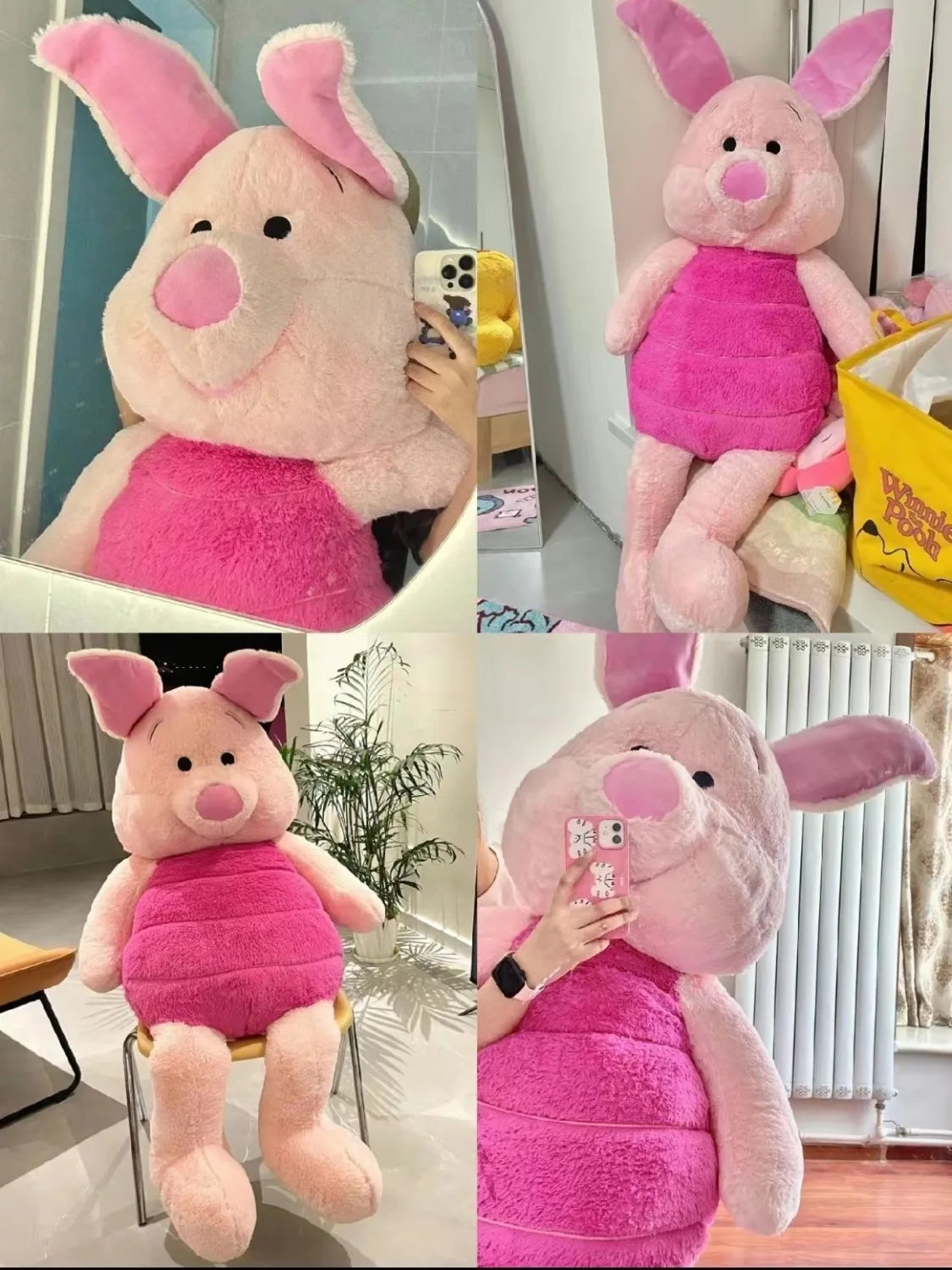 50CM Disney Cute Pink Pijie Pig Large Doll Plush Stuffed Toy !!