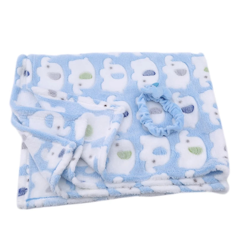 Baby Blanket Cute Elephant Baby Products Newborn !