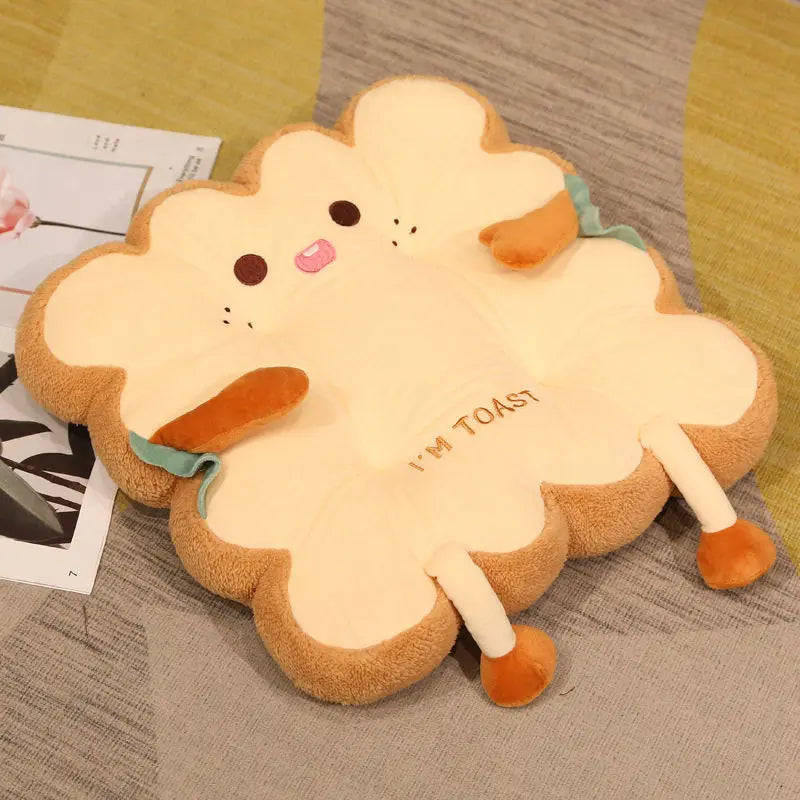 1 Pcs Super Cute Cushion Chair Butt Cushion Plush Toy Square Round With Rope !!