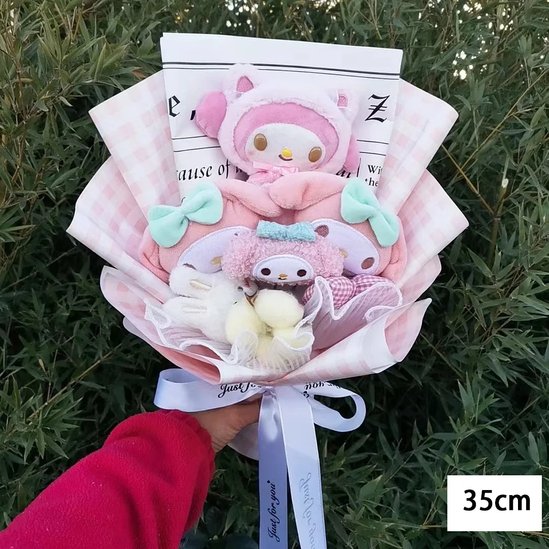 Valentine's Day Gift-Hello Kitty Cartoon Plush Bouquet  !!!