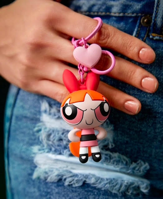 The Powerpuff Girls Cute Bag Pendant Keychain !