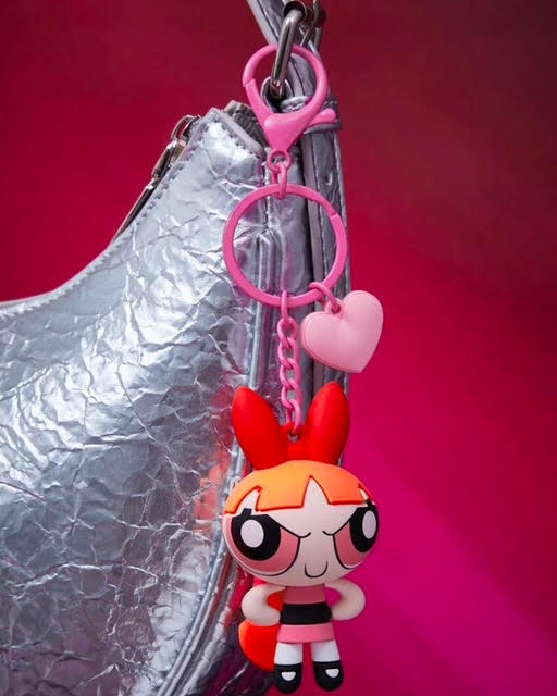 The Powerpuff Girls Cute Bag Pendant Keychain !