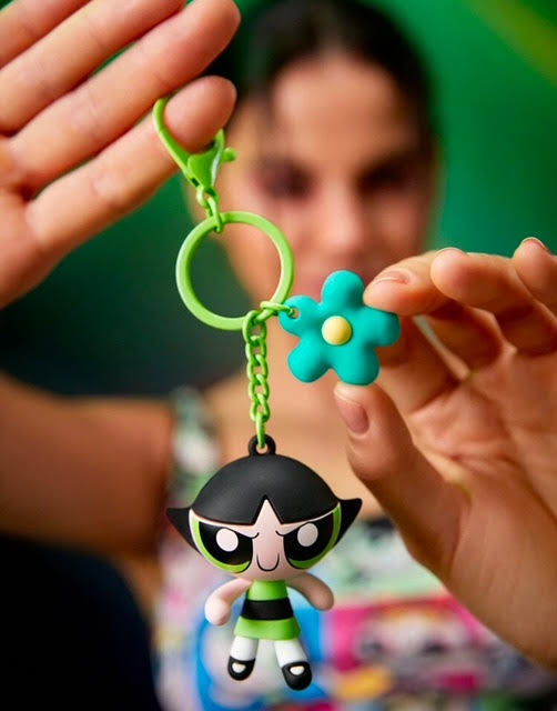 The Powerpuff Girls Cute Bag Pendant Keychain !