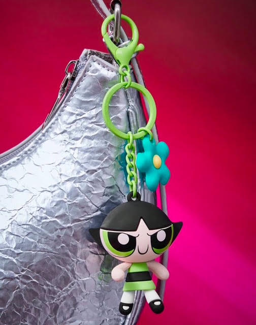 The Powerpuff Girls Cute Bag Pendant Keychain !