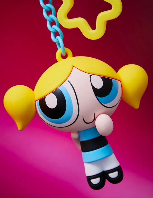 The Powerpuff Girls Cute Bag Pendant Keychain !