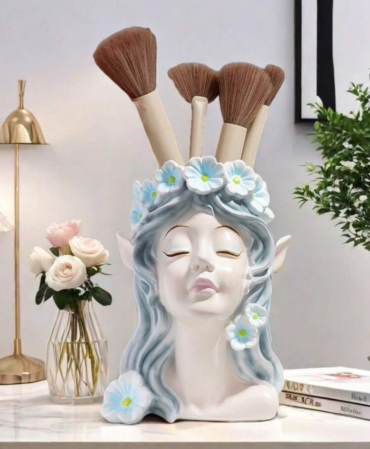 1 PCS Cute Makeup Brush Storage Holder !