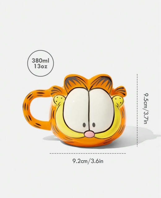 Garfield 380mL Ceramic Mug For Valentine's Gift/For Tea or Coffee !