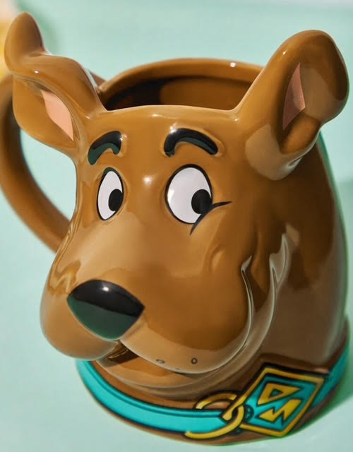 SCOOBY-DOO 450ML Cartoon Character Pattern Ceramic Mug !