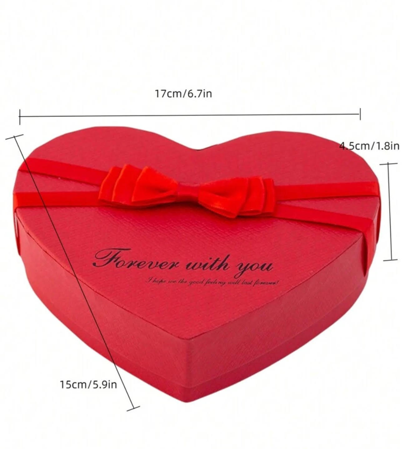 Red/Pink Artificial Flowers & 1 pc Bear with Heart-Shaped Storage Box !Valentine's day Gift !