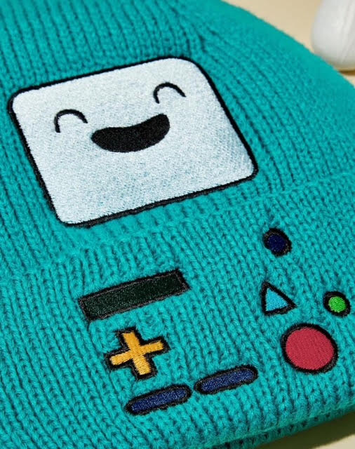 Adventure Time Embroidered Cartoon  Console Pattern Cap !