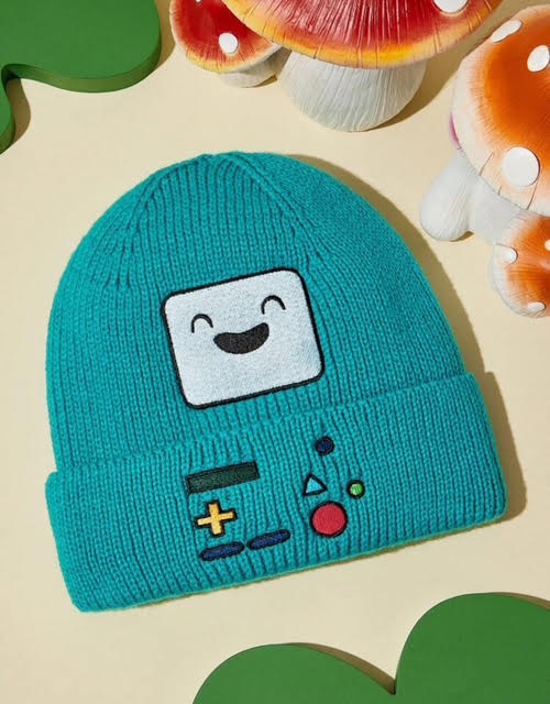 Adventure Time Embroidered Cartoon  Console Pattern Cap !